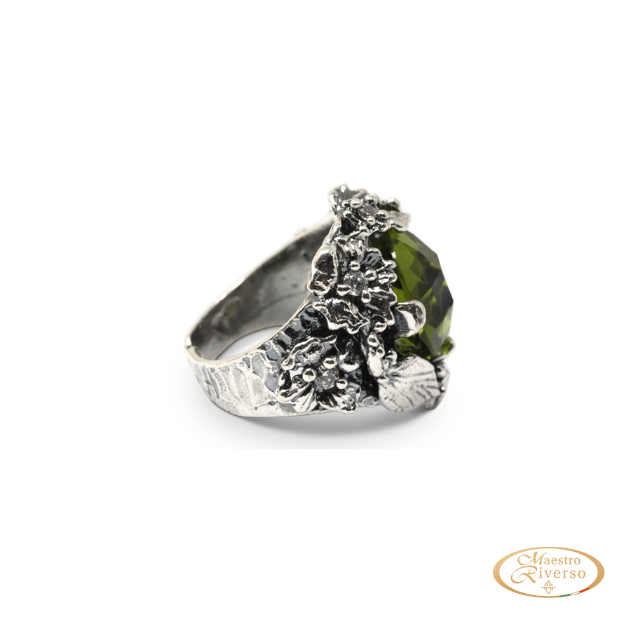 Anello in Argento Elegance AnElg04-Peridoto