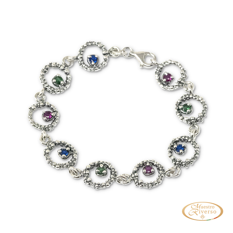 Bracciale in argento Ricci Di Mare BrRm17-M