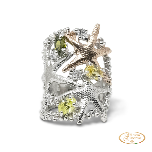 Anello donna collezione Mare AnMr54-bicolore