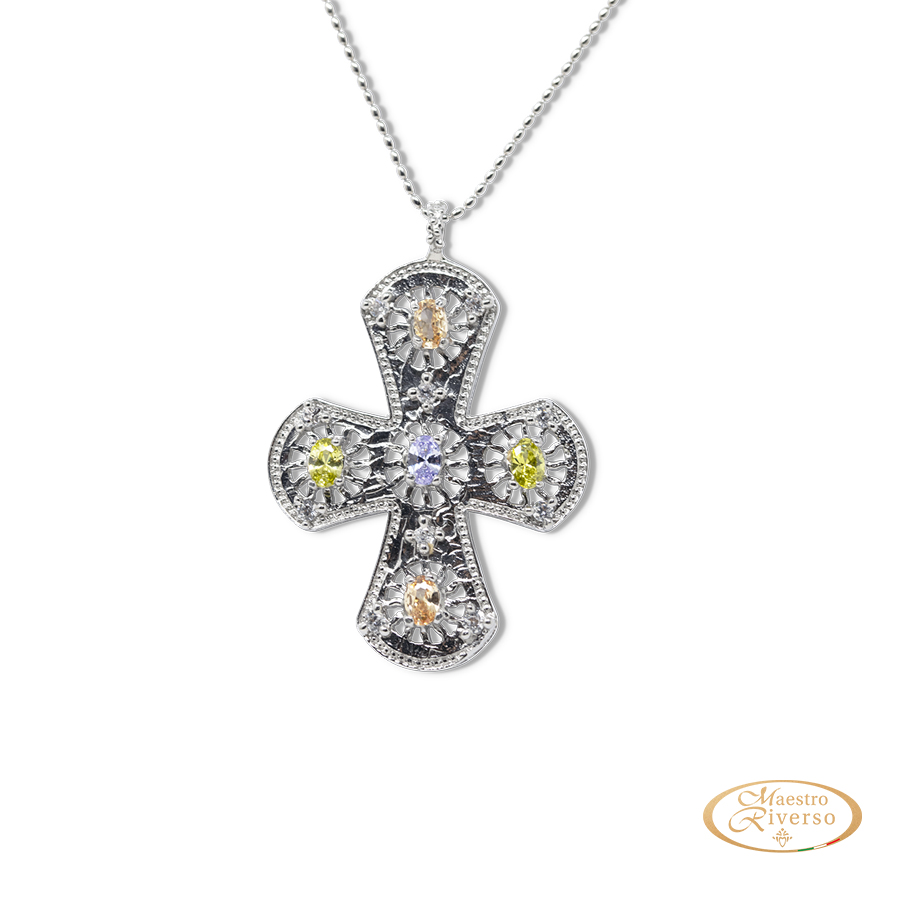 Collana donna collezione Le Croci Cr05-multicolor