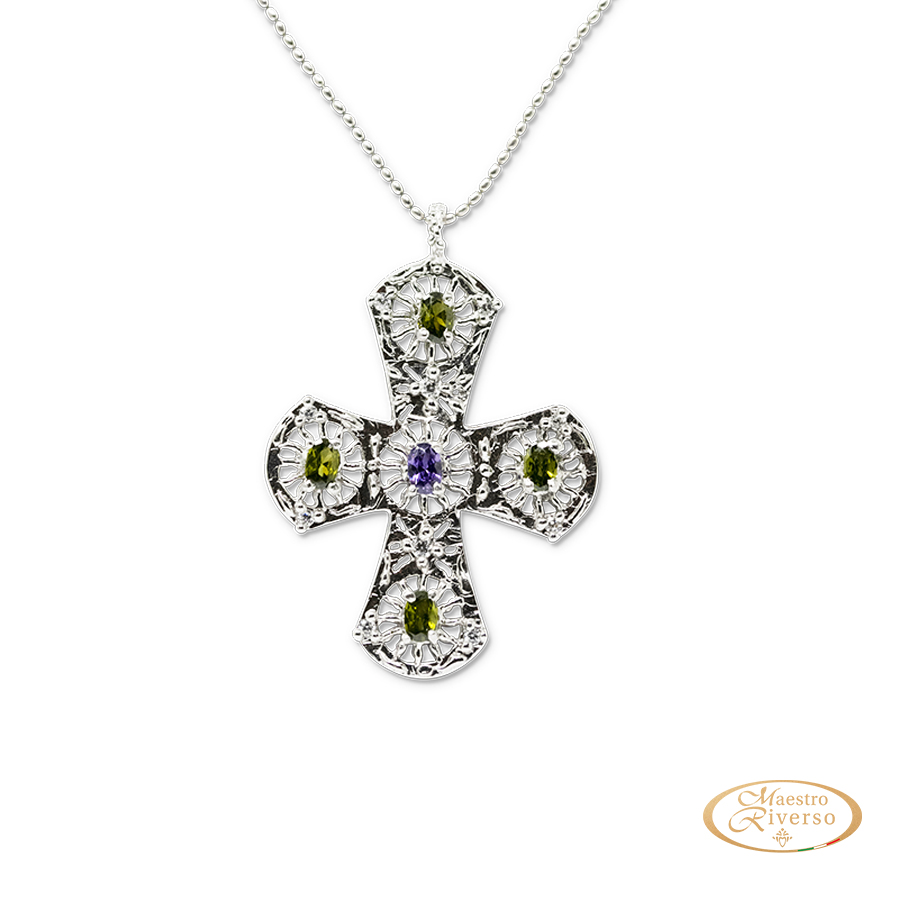 Collana donna collezione Le Croci Cr05-multicolor