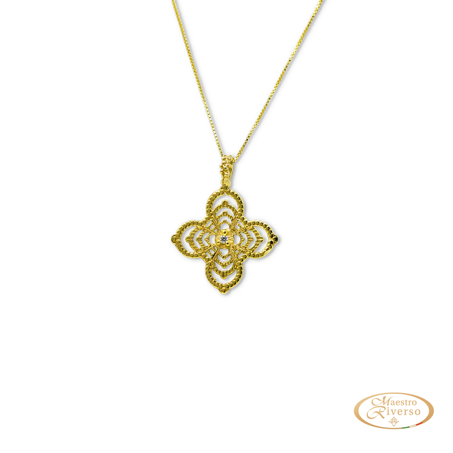 Collana donna collezione Le Croci Cr14oro- A