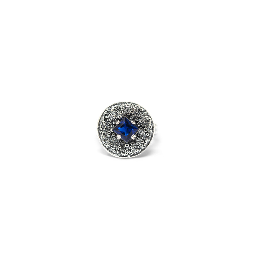 Anello Medusa AnMds05-Blu