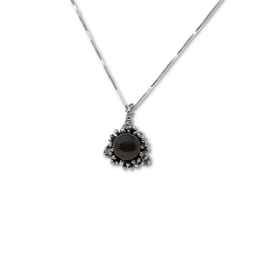 Collana Abissi ABS08-Perla Nera