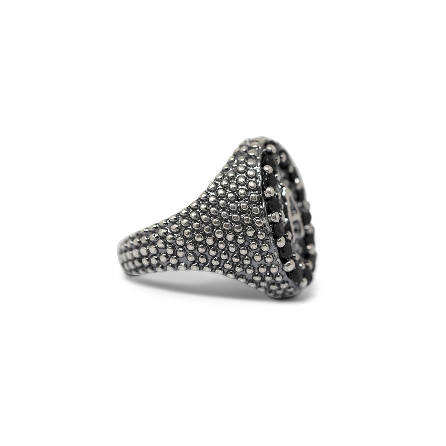 Anello Chevalier AnCh01 con iniziale - immagine 3