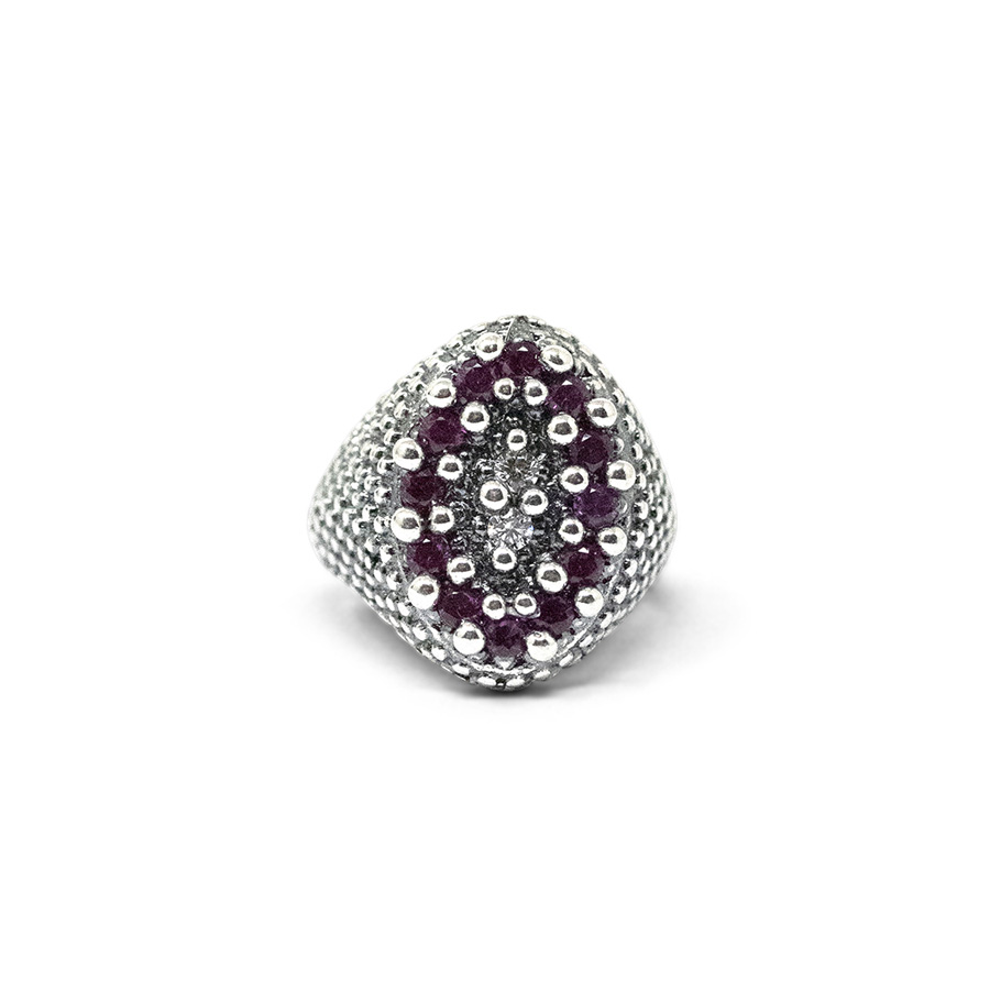 Anello Chevalier AnCh01-Rosso