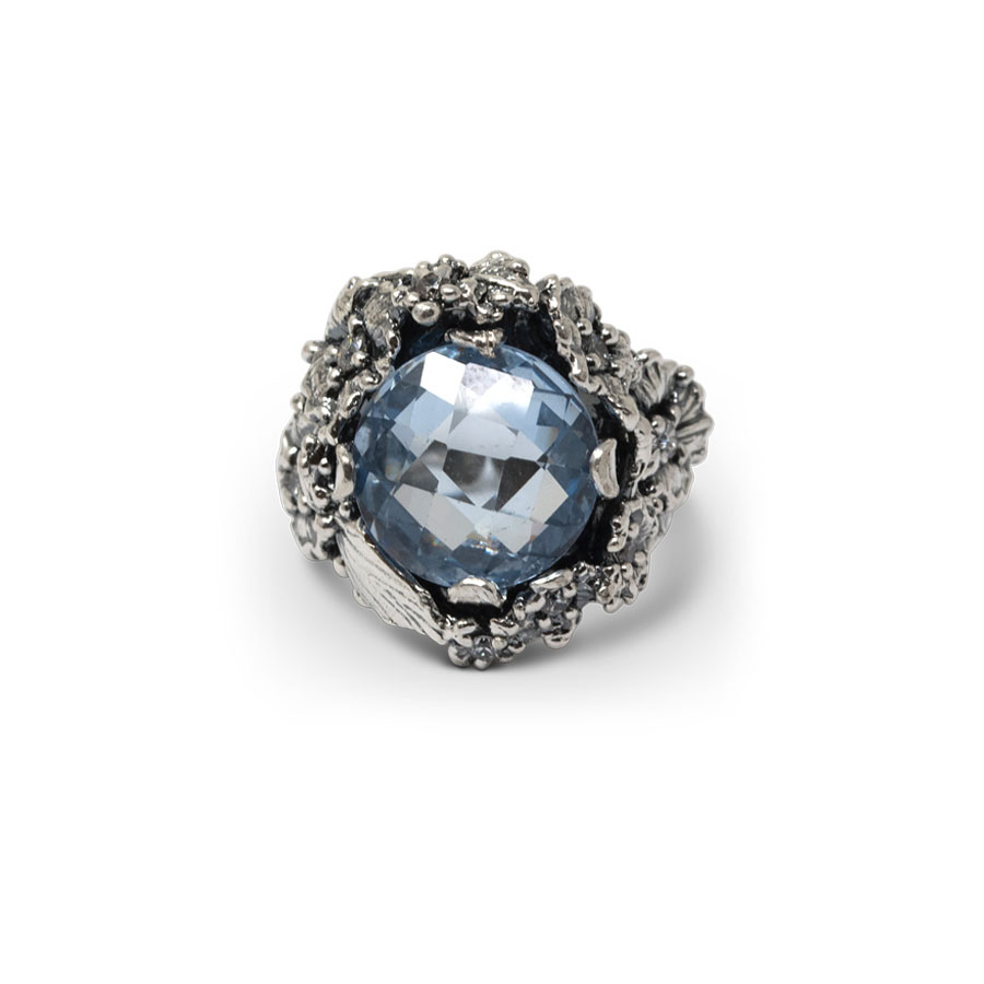 Anello Elegance AnElg04-AcquaMarina