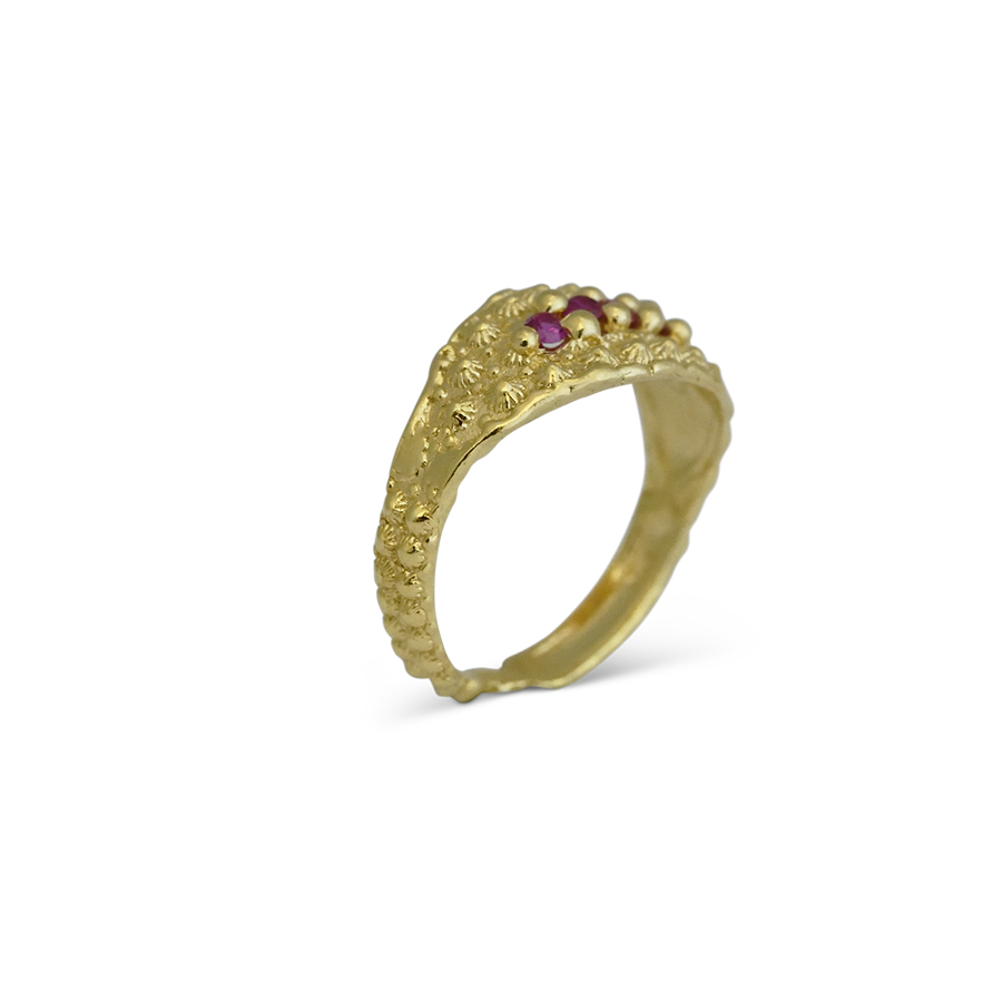 Alternative view of Anello Sardinia AnFg02Oro