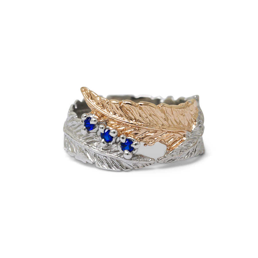 Anello Laurea AnLr02Bicolore - immagine 4
