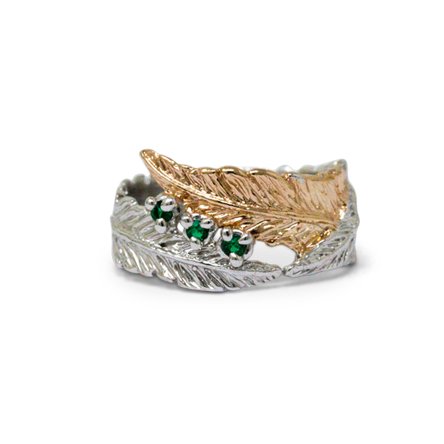 Anello Laurea AnLr02Bicolore - immagine 5