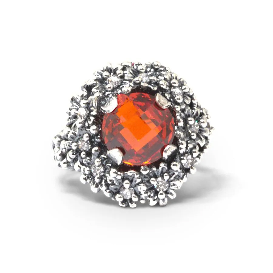 Anello Primule D'Argento AnPrm05