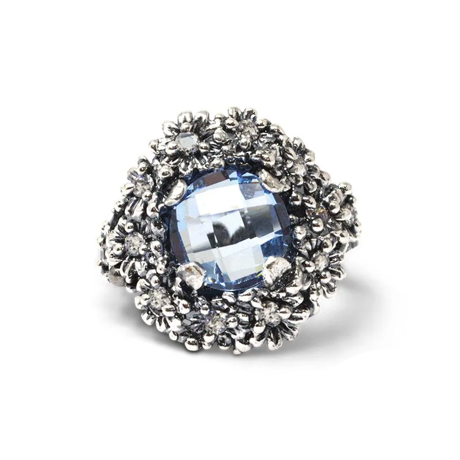 Anello Primule D'Argento AnPrm05 - immagine 4