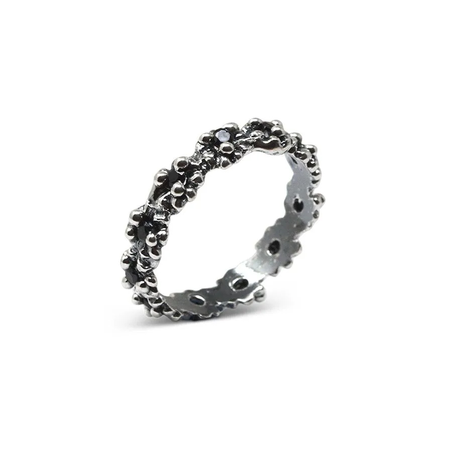 Anello Primule D'Argento AnPrm01 - immagine 3