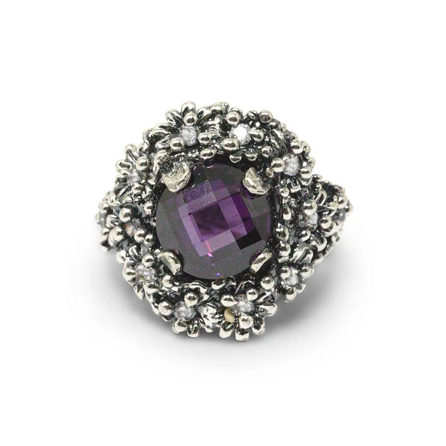 Anello Primule D'Argento AnPrm05 - immagine 7