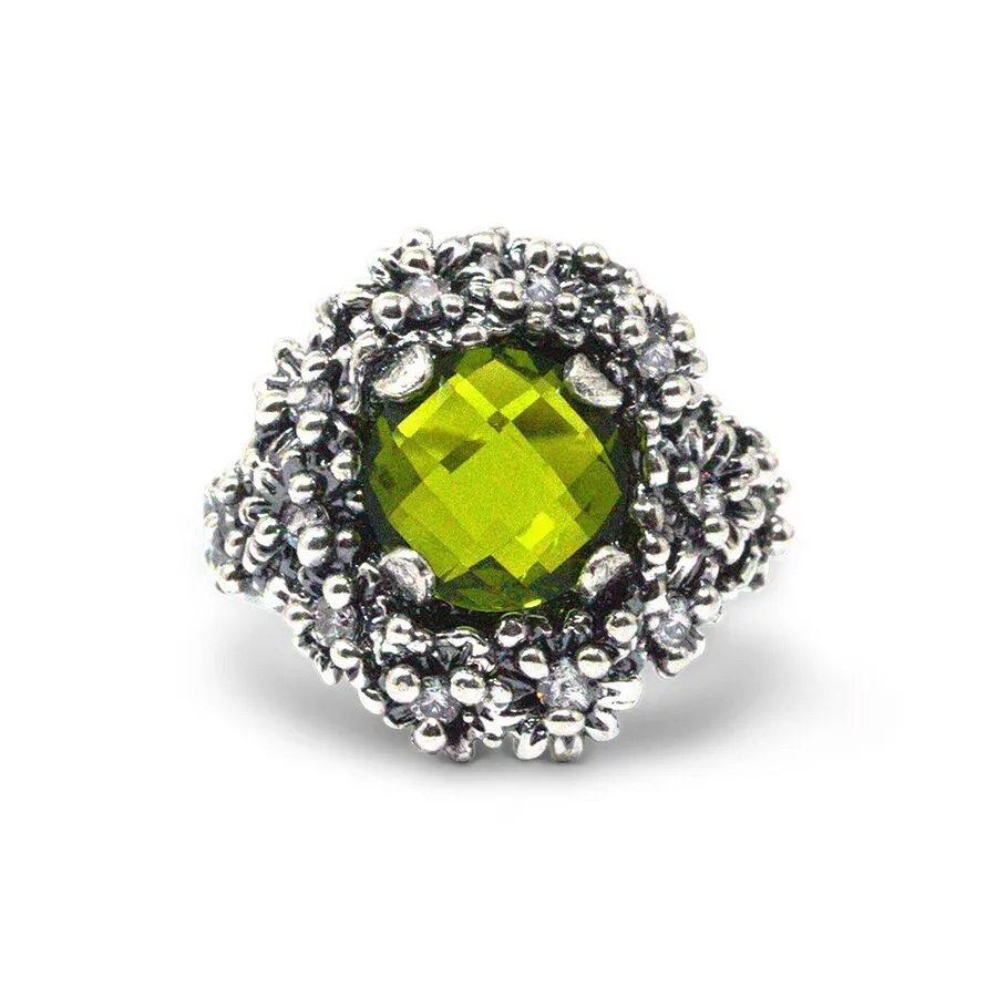 Anello Primule D'Argento AnPrm05 - immagine 9