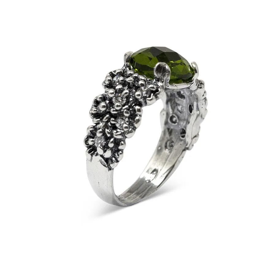 Anello Primule D'Argento AnPrm07 - immagine 4