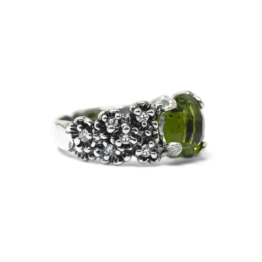 Anello Primule D'Argento AnPrm07 - immagine 5