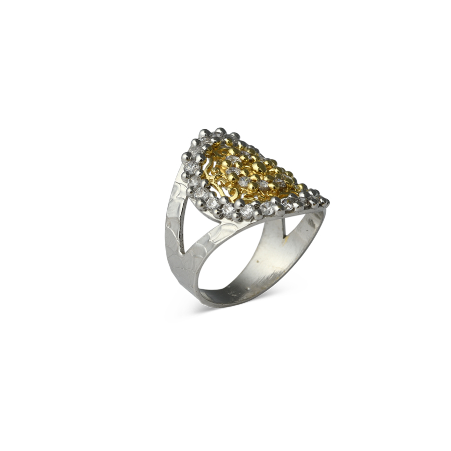 Alternative view of Anello La Bella Stagione AnSt05Bicolore