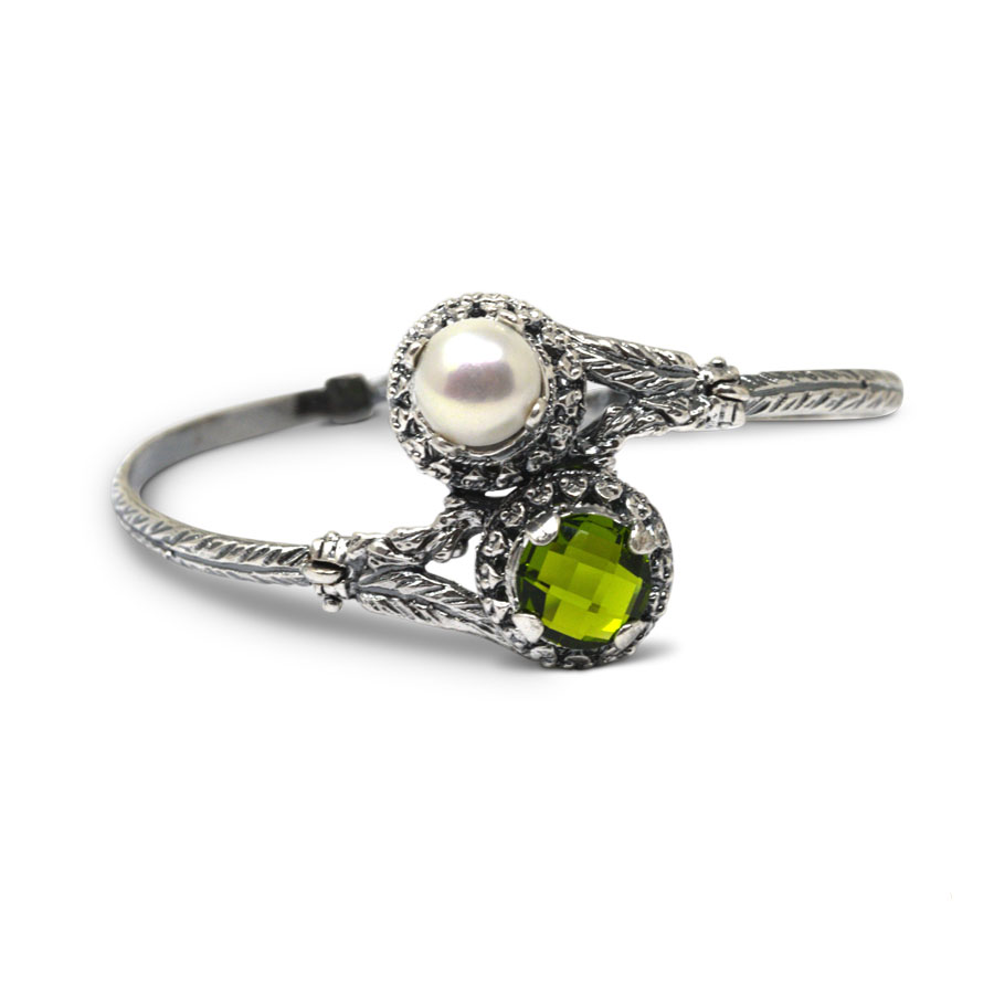 Bracciale Cumeja BrCmj02 Perla-Peridoto