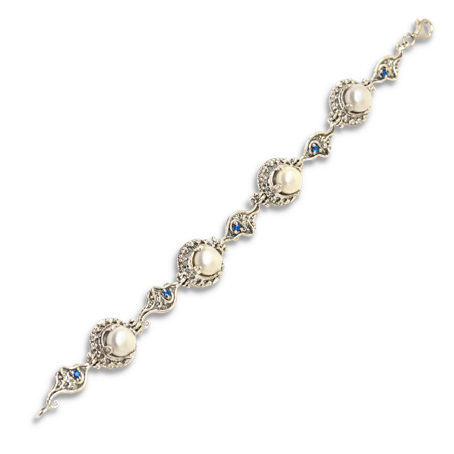 Alternative view of Bracciale Cumeja BrCmj03 Perla