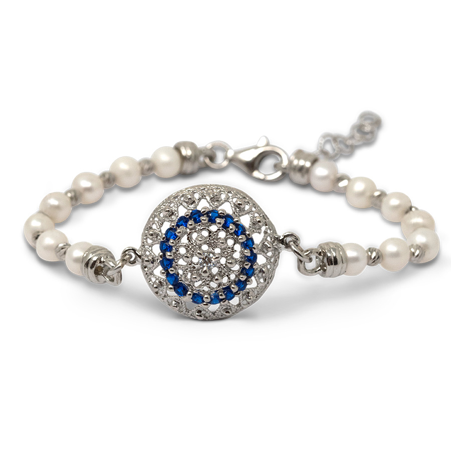 Alternative view of Bracciale Meteore BrMet03Arg