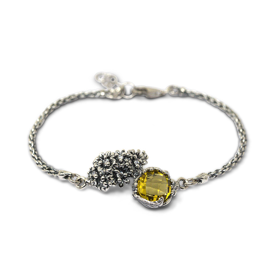 Bracciale Primule D'Argento BrKPrm04 - immagine 4