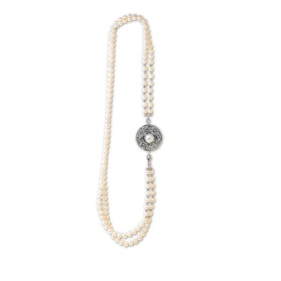Collana Elegance ElgP04-2fili