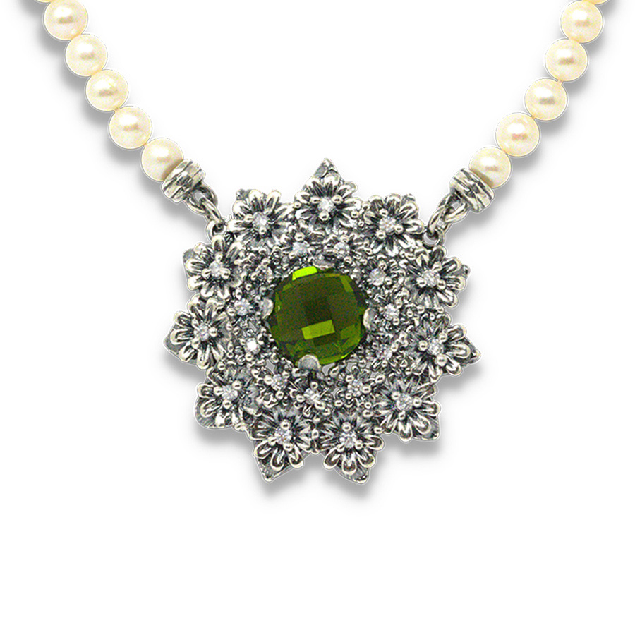 Girocollo Primule D'Argento GrPPrm08