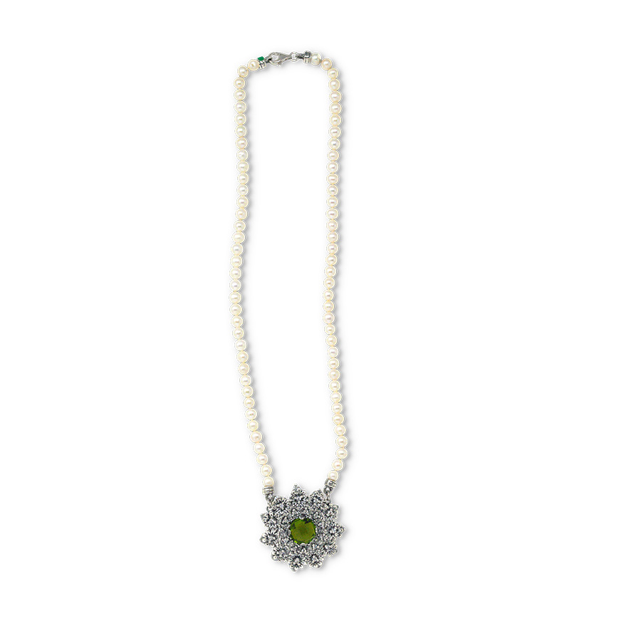 Girocollo Primule D'Argento GrPPrm08 - immagine 3