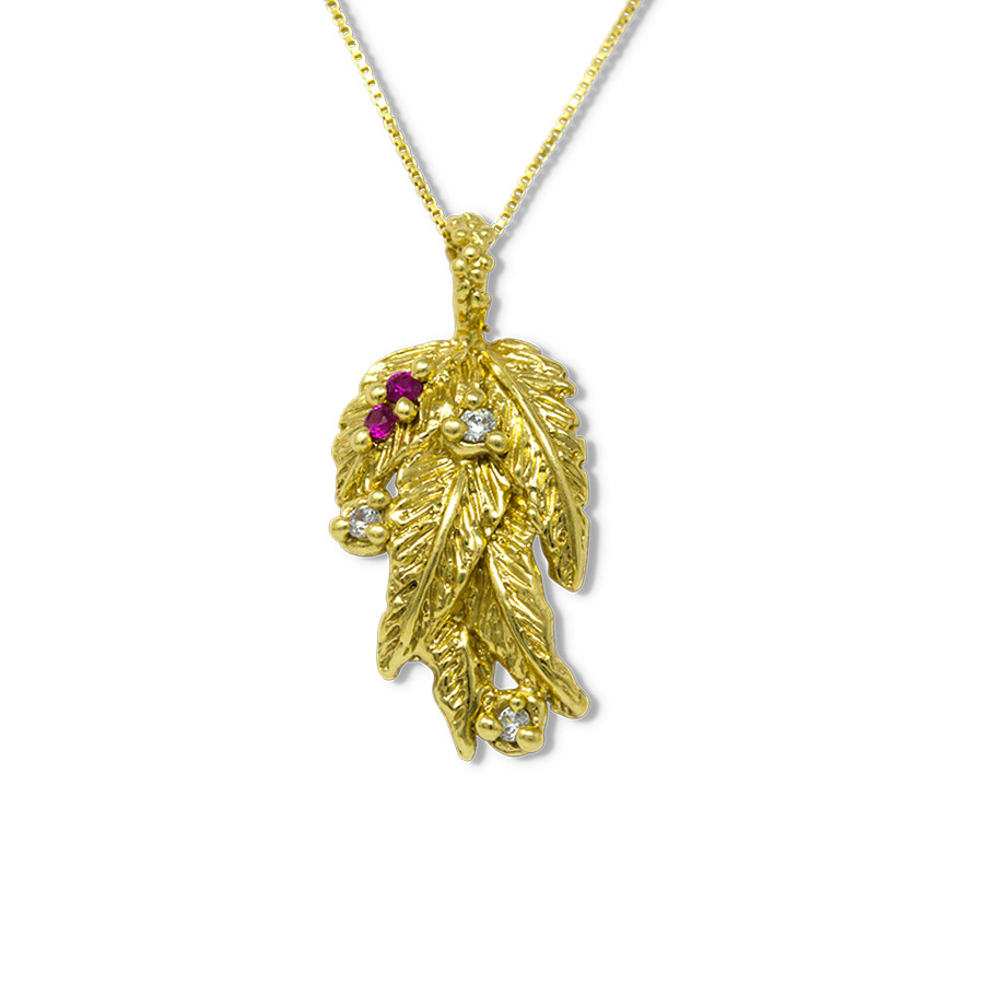 Collana Laurea Lr02Oro