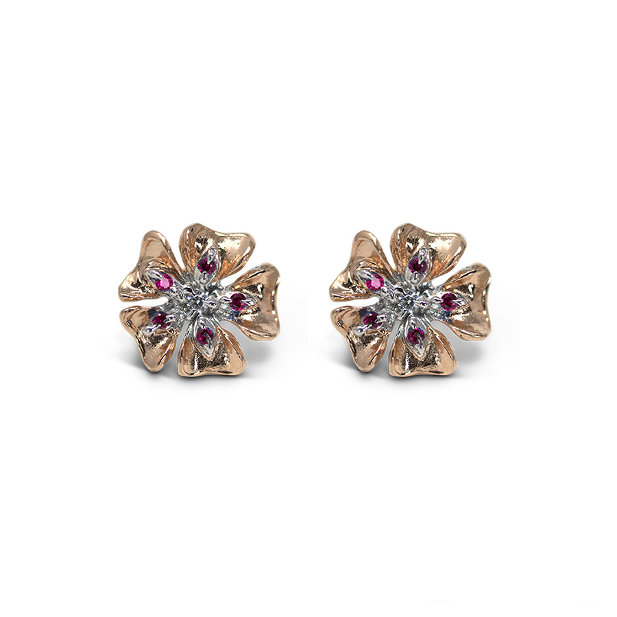 Orecchini Flowers OrFr16 - immagine 3
