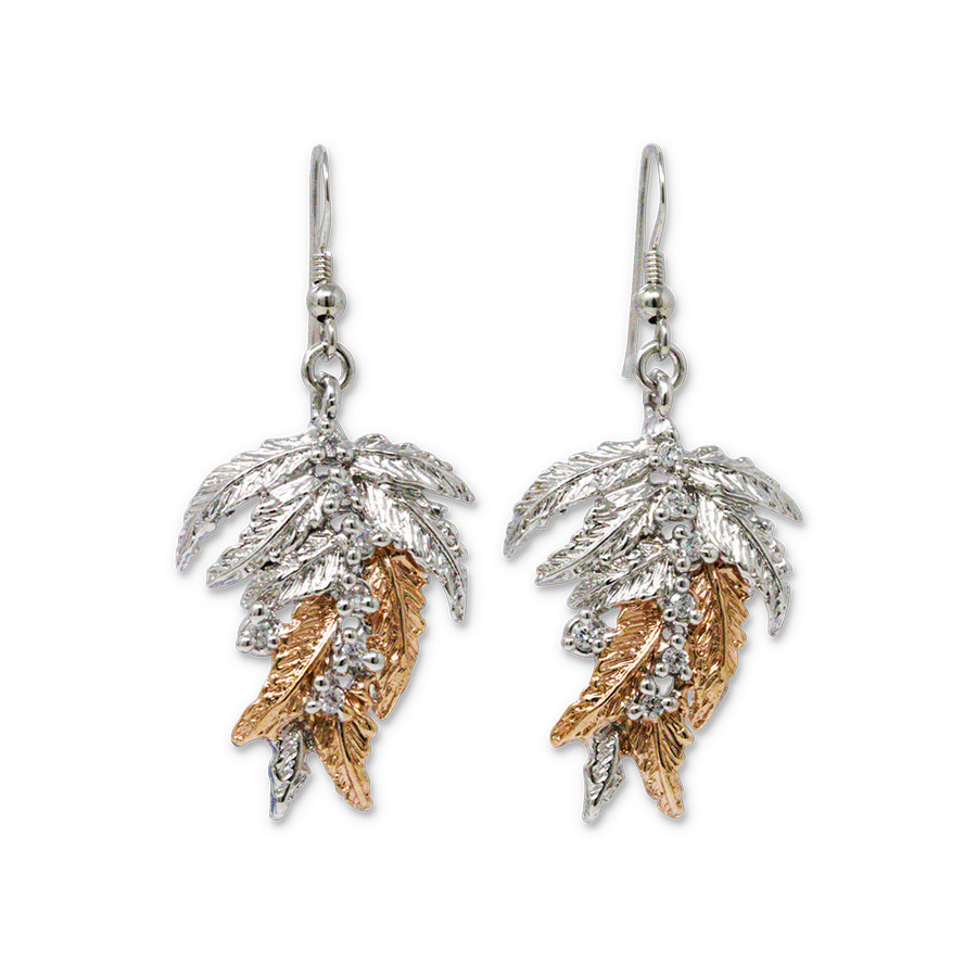 Orecchini Laurea OrLr03bicolore