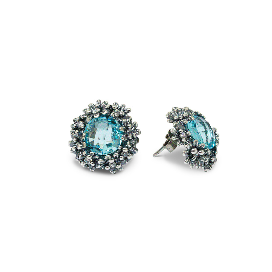 Orecchini Primule D'Argento OrPrm05 - immagine 4