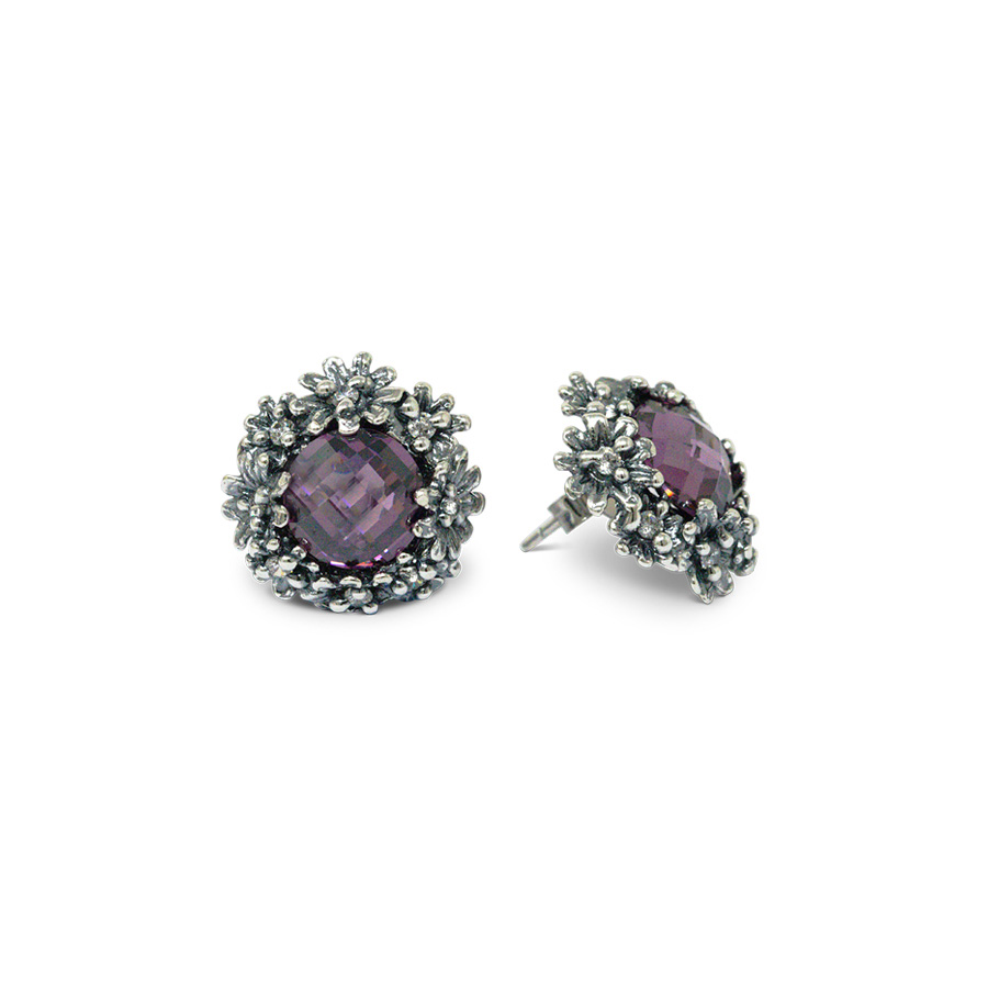 Orecchini Primule D'Argento OrPrm05 - immagine 3