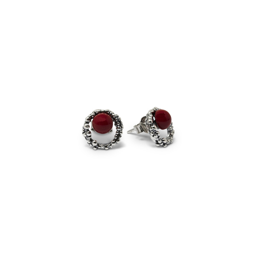 Orecchini Ricci Di Mare OrRm17-Corallo