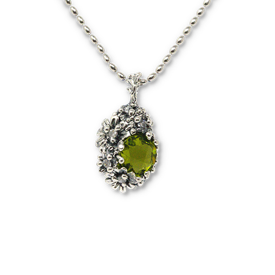 Collana Primule D'Argento Prm02 - immagine 3