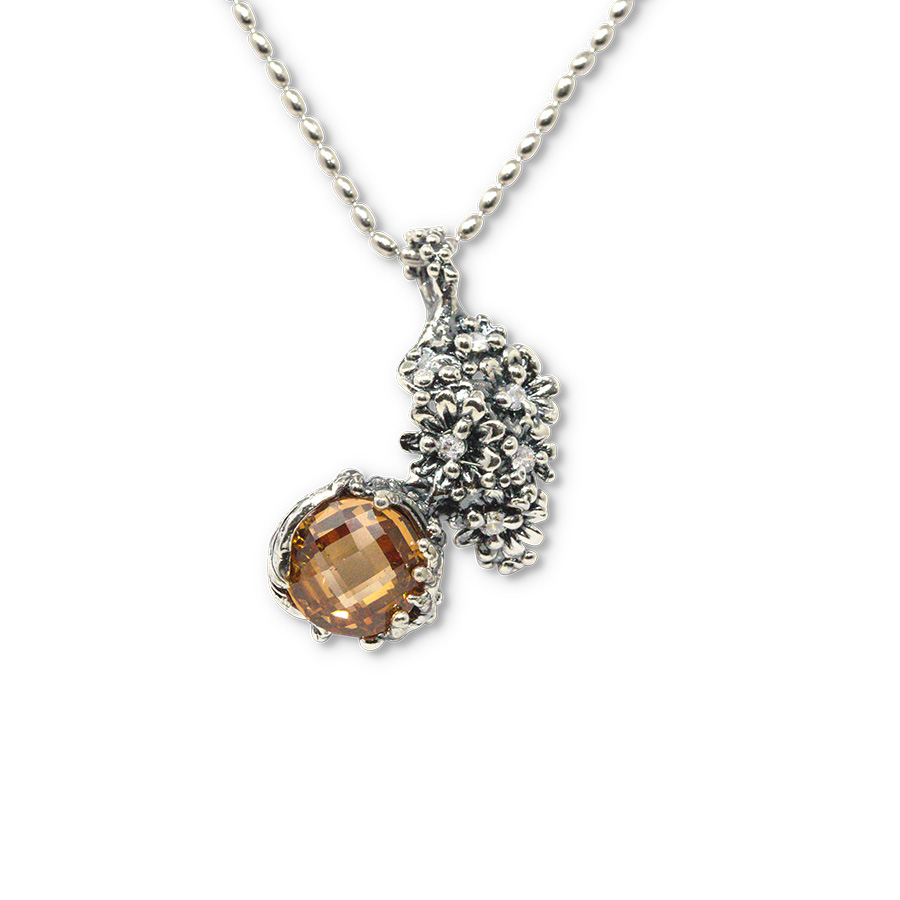 Collana Primule D'Argento Prm04