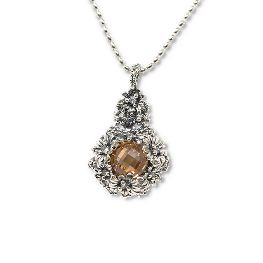 Collana Primule D'Argento Prm06 - immagine 4