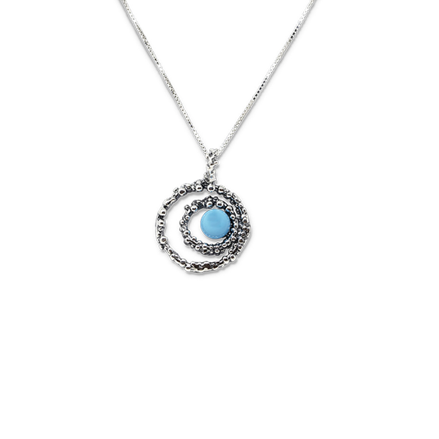 Collana Ricci Di Mare Rm19-Turchese