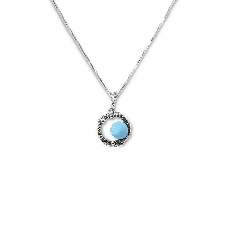 Collana Ricci Di Mare Rm17-Turchese