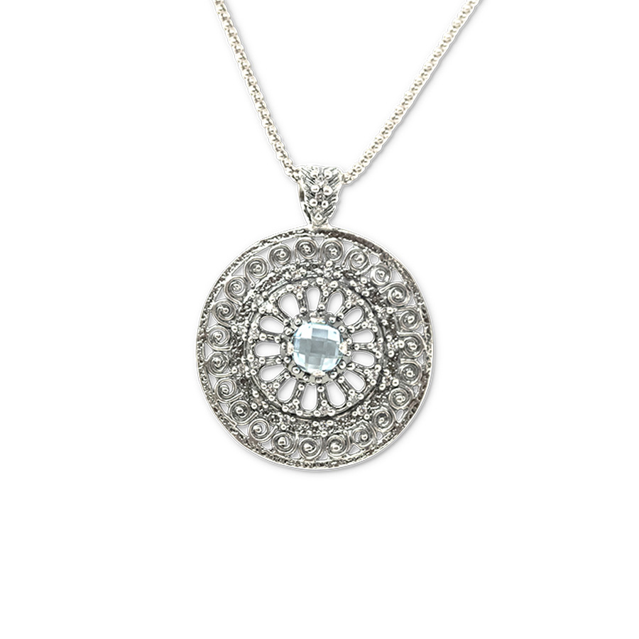 Collana-Rosoni Rs01-Acqua Marina