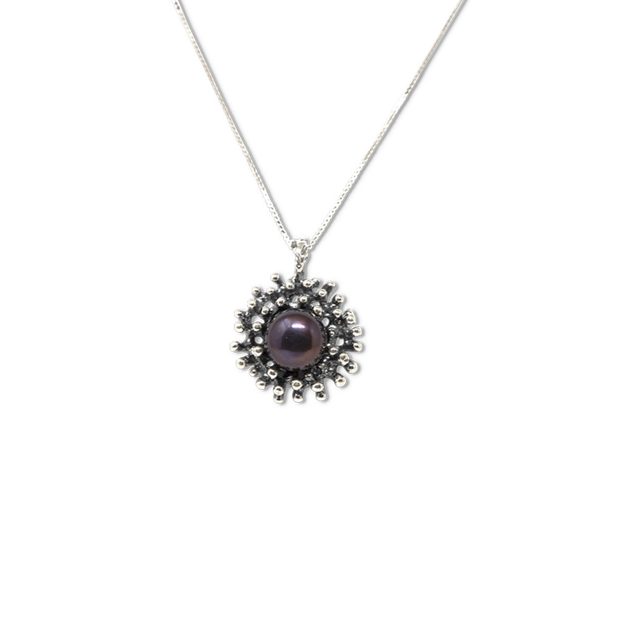 Collana Abissi ABS05-Perla Nera