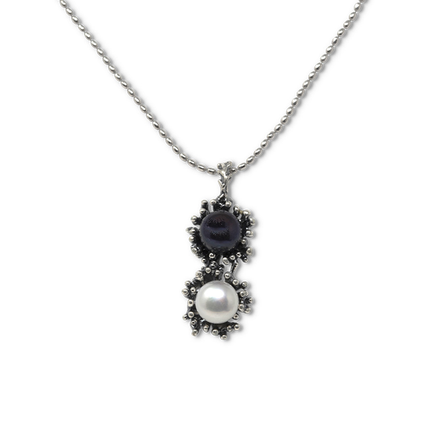 Collana Abissi ABS07-Perla Nera