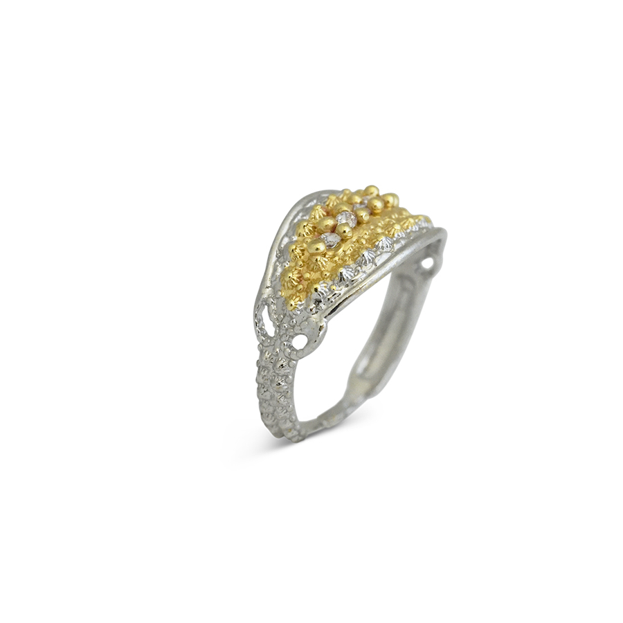 Anello Sardinia AnFg02Bicolore - immagine 6