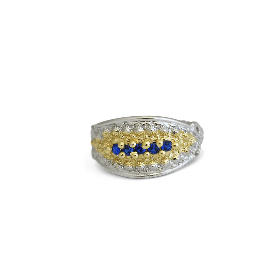 Anello Sardinia AnFg02Bicolore - immagine 4