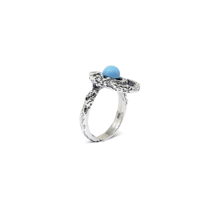 Alternative view of Anello Ricci Di Mare AnRm19-Turchese