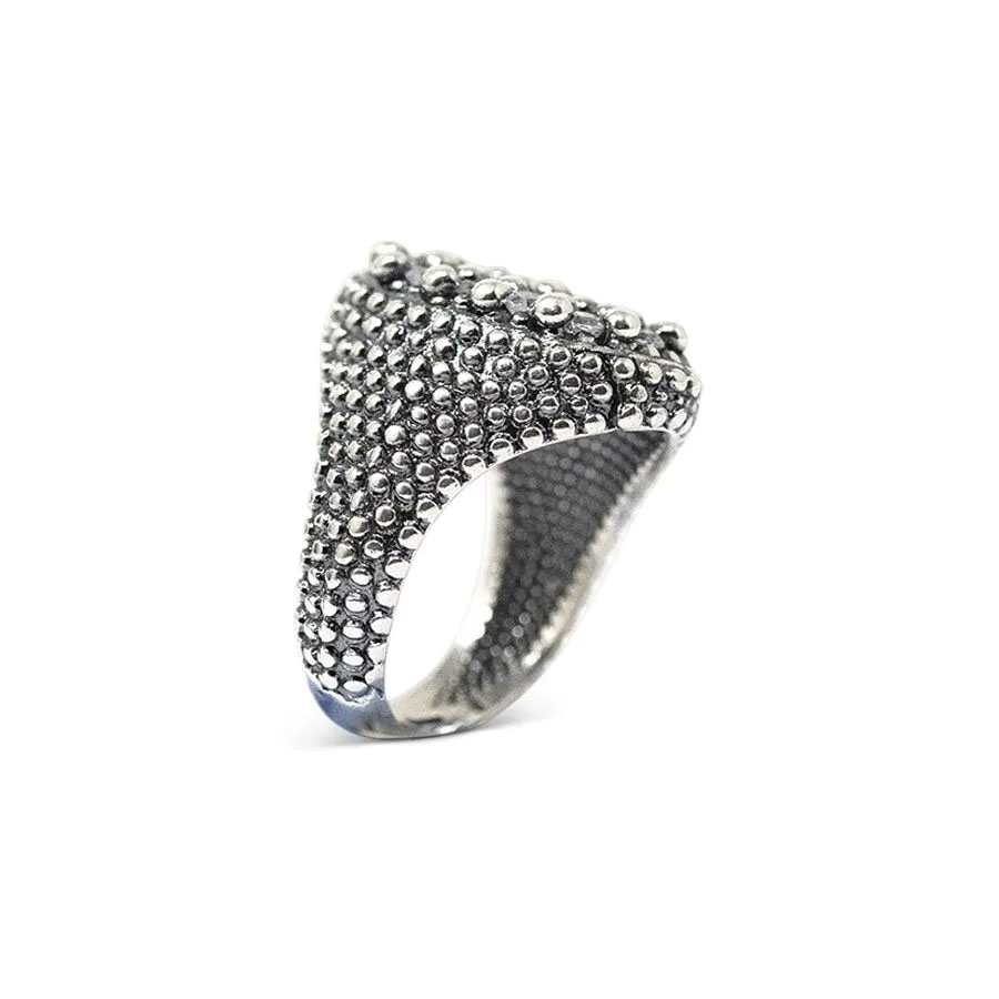 Alternative view of Anello Chevalier AnCh01-Bianco