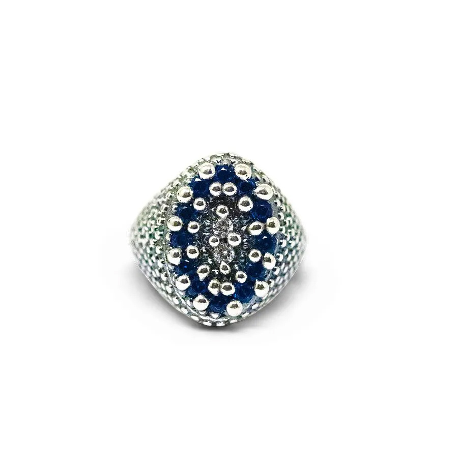 Anello Chevalier AnCh01-Blu