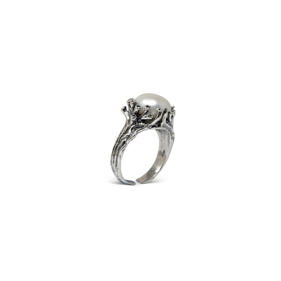 Anello Medusa AnMDS01-Perla - immagine 3