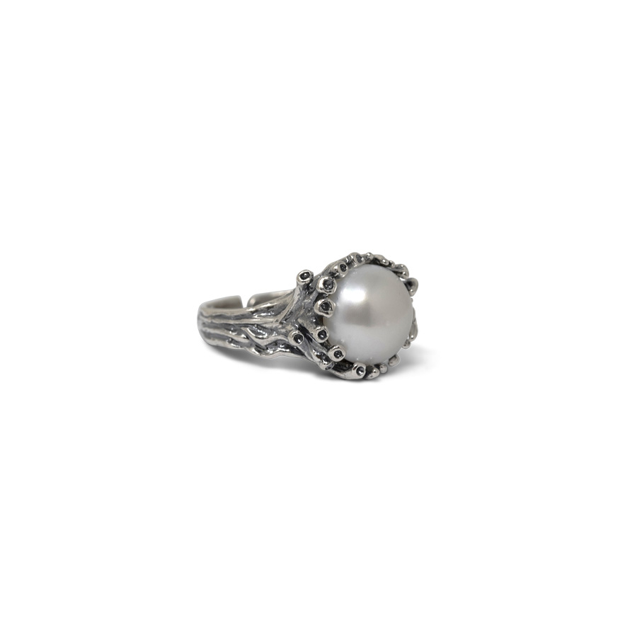 Anello Medusa AnMDS01-Perla - immagine 4